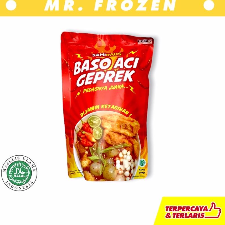 

✔✔SALE✔✔ Baso Aci Geprek Djuara Samiraos 200gr