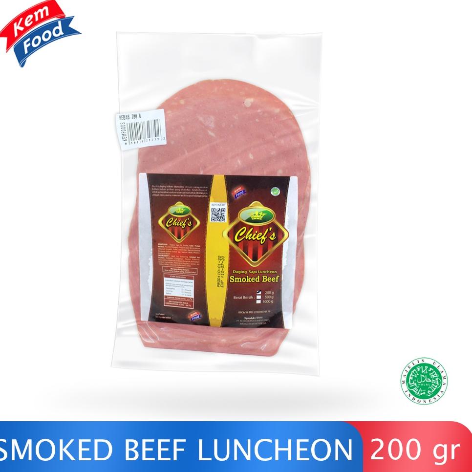

【Penjualan Terbaik】✅COD Chief Daging Kebab Sapi Slice - 200gr