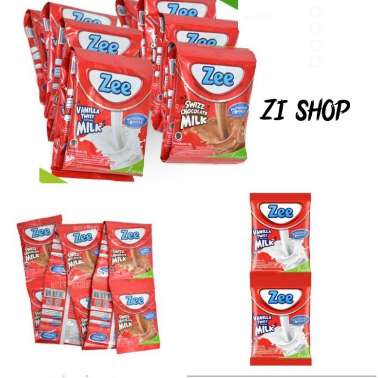 

8.8 Susu Zee Sachet 39gr isi 10 pcs / zee Renceng/zee renteng zee 350gr coklat vanila