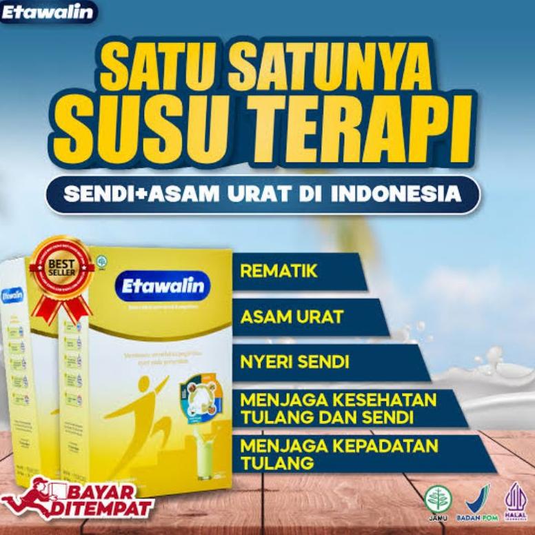

⚡COD⚡ ETAWALIN ASLI (PROMO 2 BOX) ETAWALIN SUSU MENYEMBUHKAN REMATIK DAN MENJAGA KESEHATAN TULANG ETAWALIN ORIGINAL ETAWALIN NYERI SENDI ETAWALIN SUSU TULANG