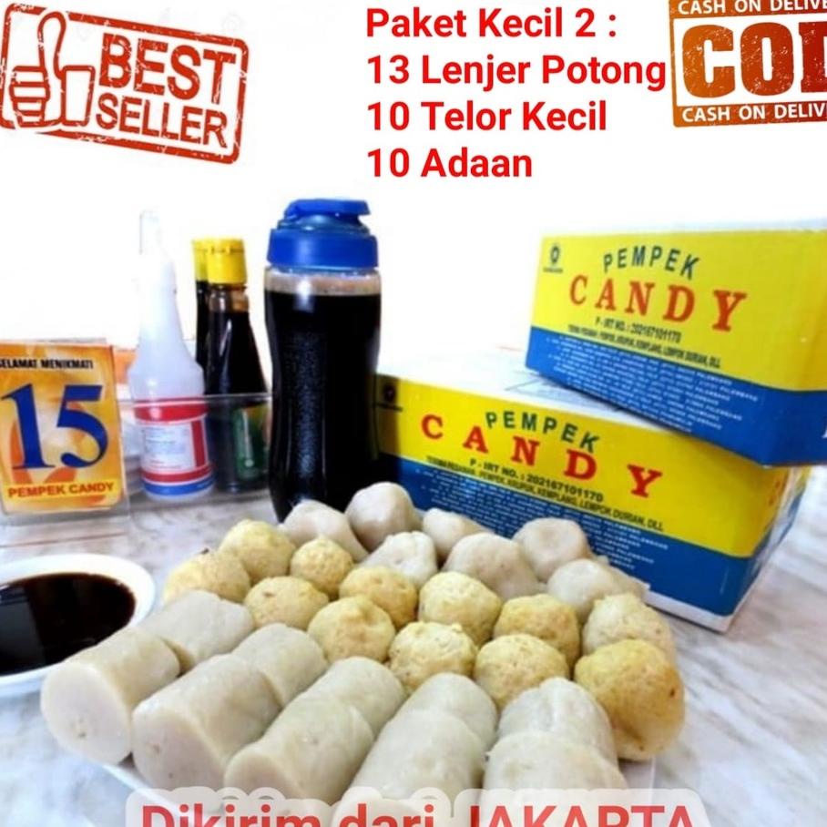 

Free Ongkir/ Pempek Candy Palembang Asli Paket C Empek Empek Mpek mpek COD TERMURAH TERLARIS