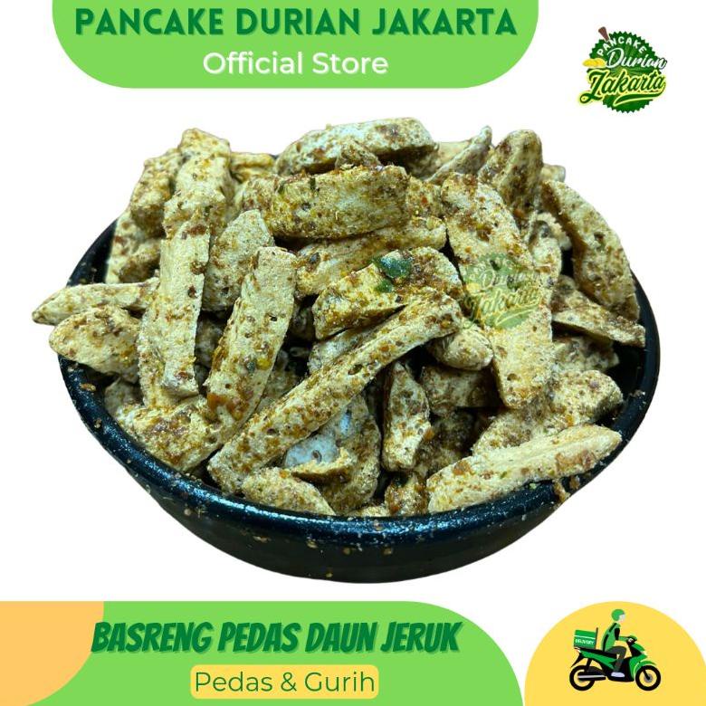 

【flashϟsale】 Snack - Basreng Daun Jeruk 100gr