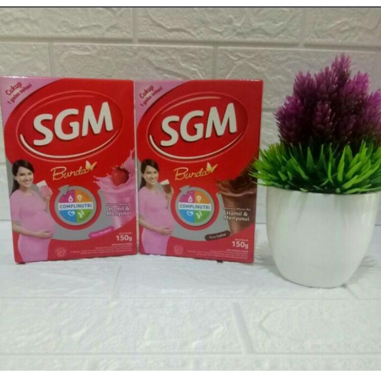 

(♥C6369] SGM Bunda rasa Coklat dan Strowberi kemasan 150 gram