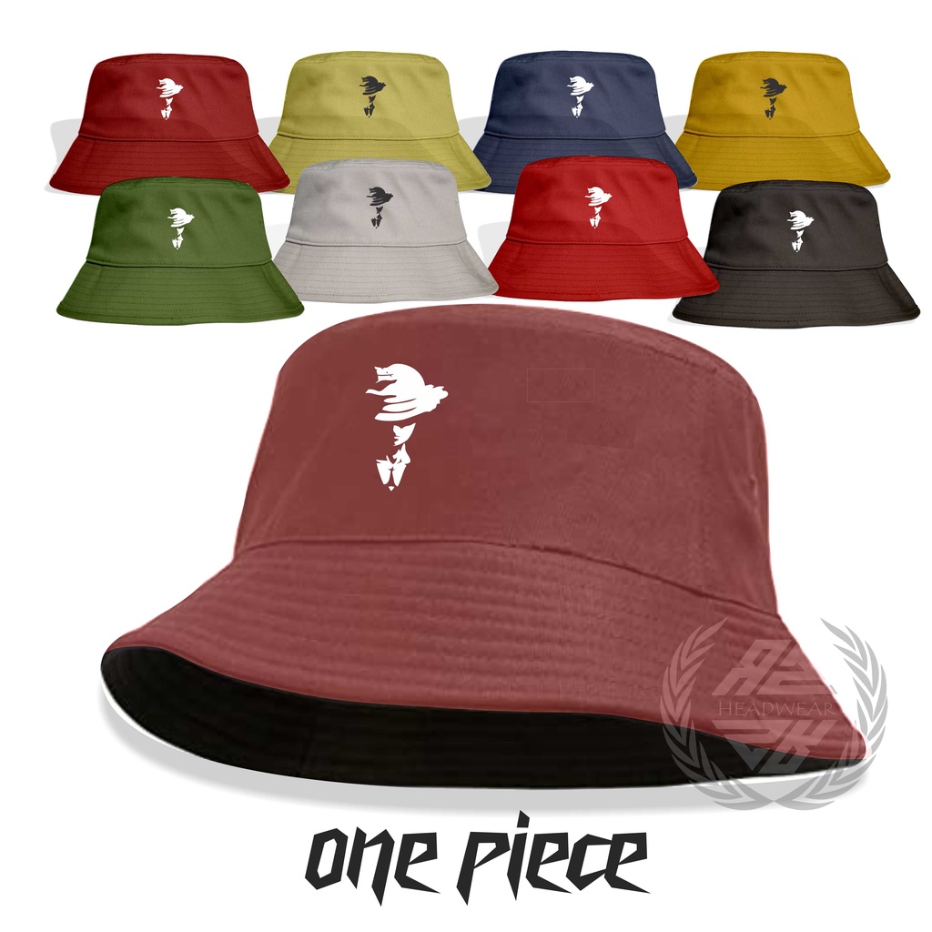 Topi bucket hat Korean Style Pria Wanita Sablon Premium murah &amp; keren Bisa bayar di tempat