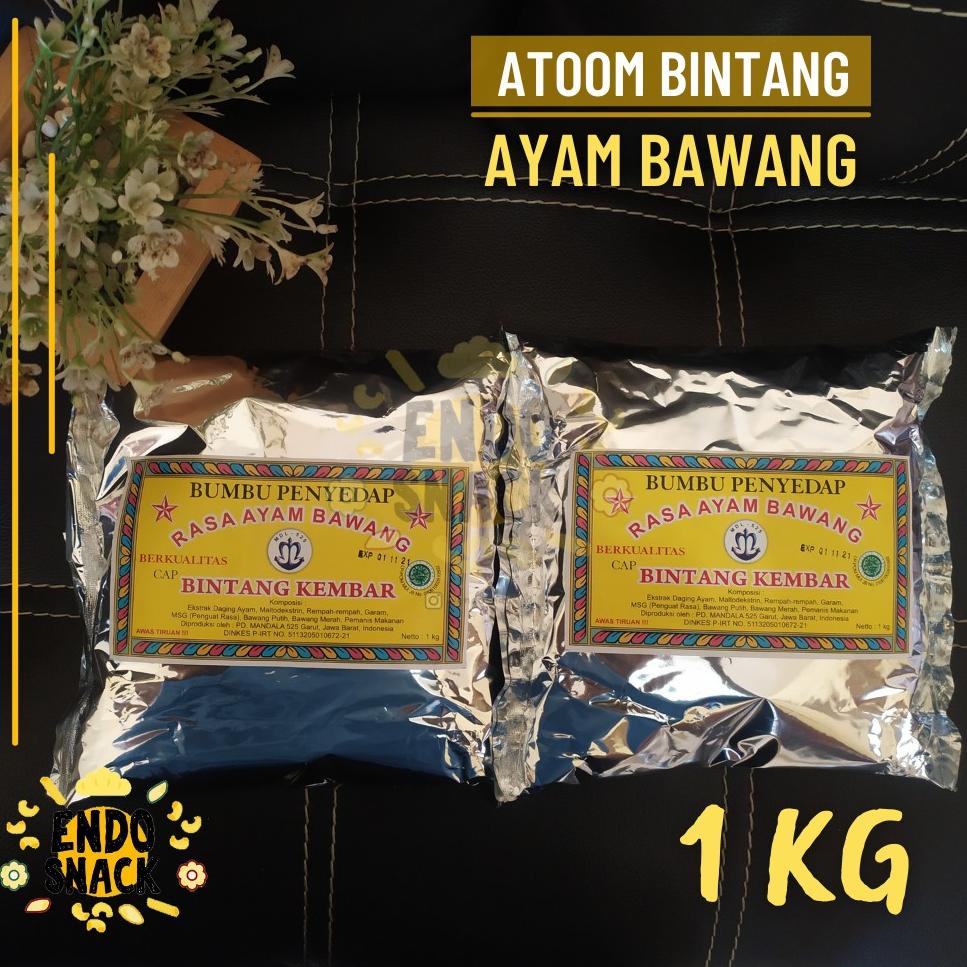 

『Perdana』 1 KG Bumbu ATOM BINTANG MDL-525 Bumbu Penyedap Rasa Ayam Bawang Baso Aci
