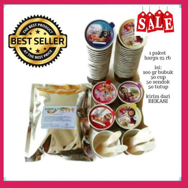 

>XG34448< PAKET BUBUK ES KRIM / BUBUKICE CREAM / PAKET USAHA ICE CREAM / BUBUK ES KRIM MURAH / ICE CREAM
