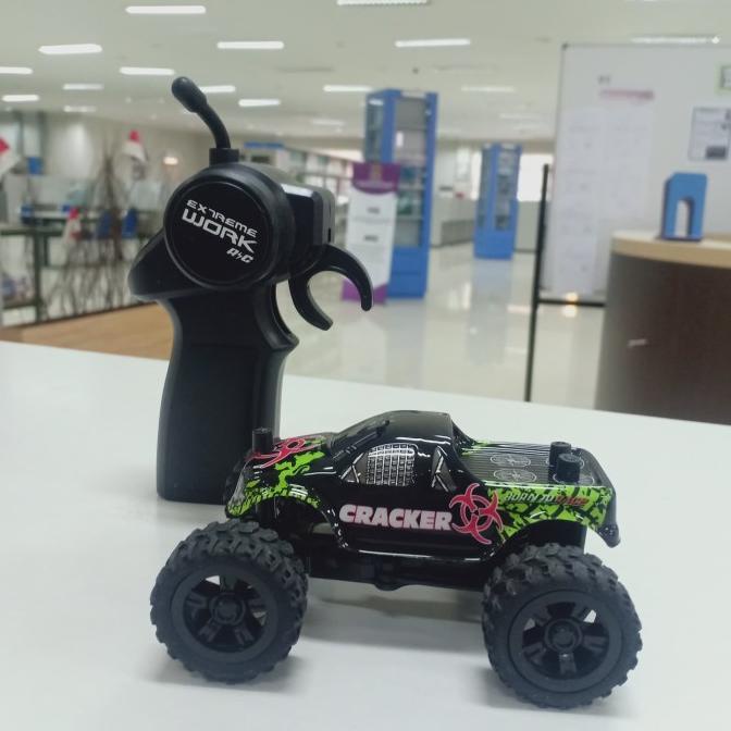 mobil rc semi propo 1:32 mini car rc extreme work