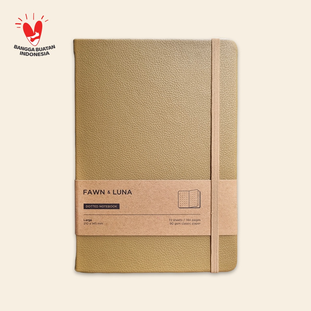 

Fawn & Luna - SAVANNAH SAND - Notebook Large A5 - Buku Jurnal/Agenda/Diary/Catatan