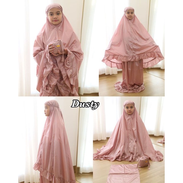 Tavva -  Mukena Anak - Mukena tavva  Tavva / Mukena travel  / Mukena Mini traveling / mukena Terkeci