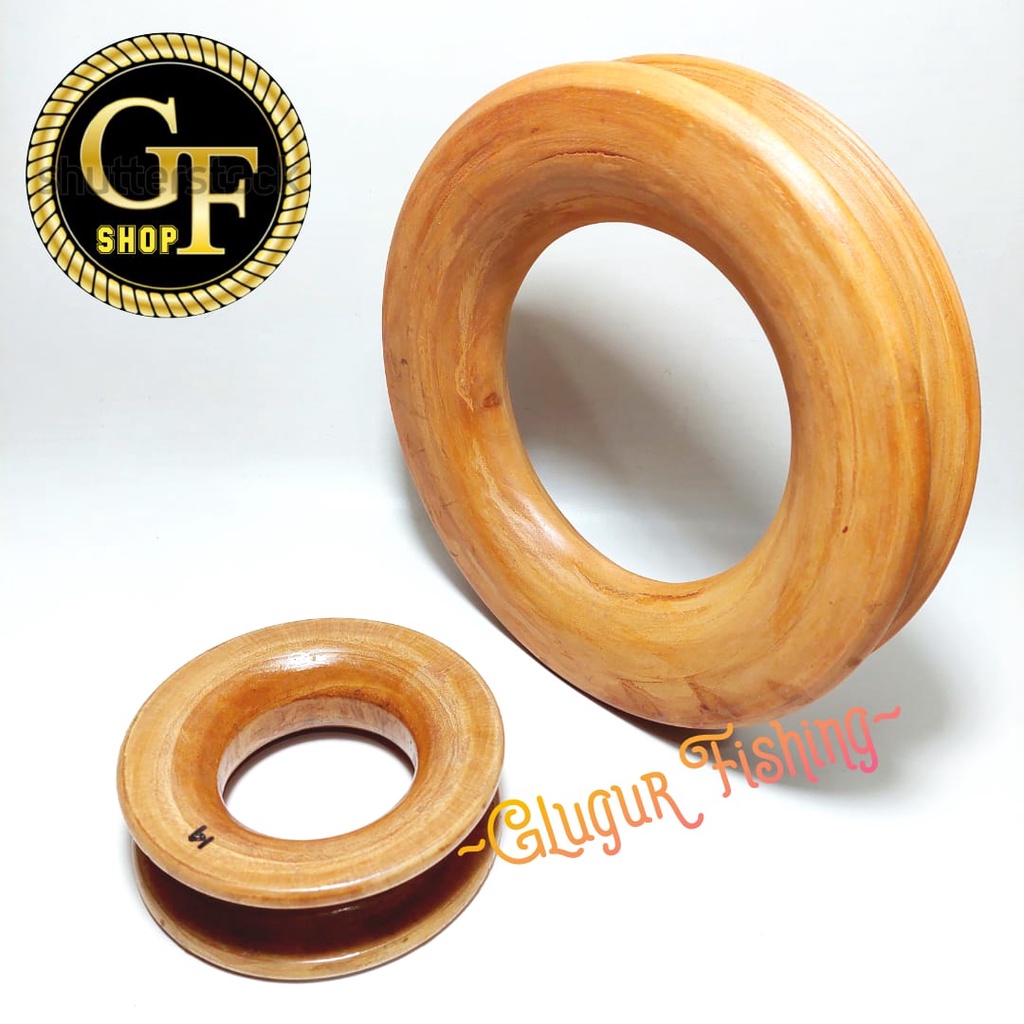 GULUNGAN / PUYEN / PENGGULUNG SENAR BAHAN KAYU