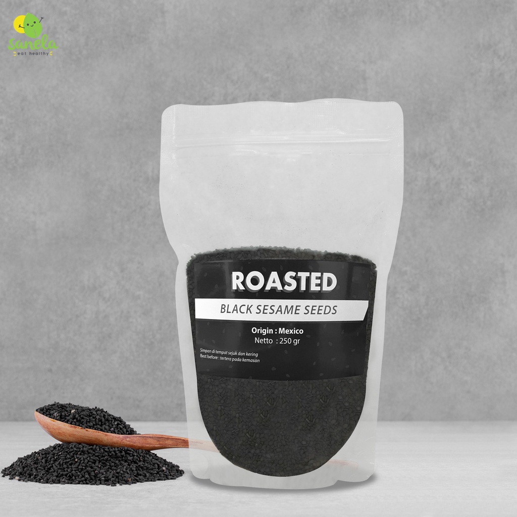 

Roasted Black Sesame Seeds 250 gram