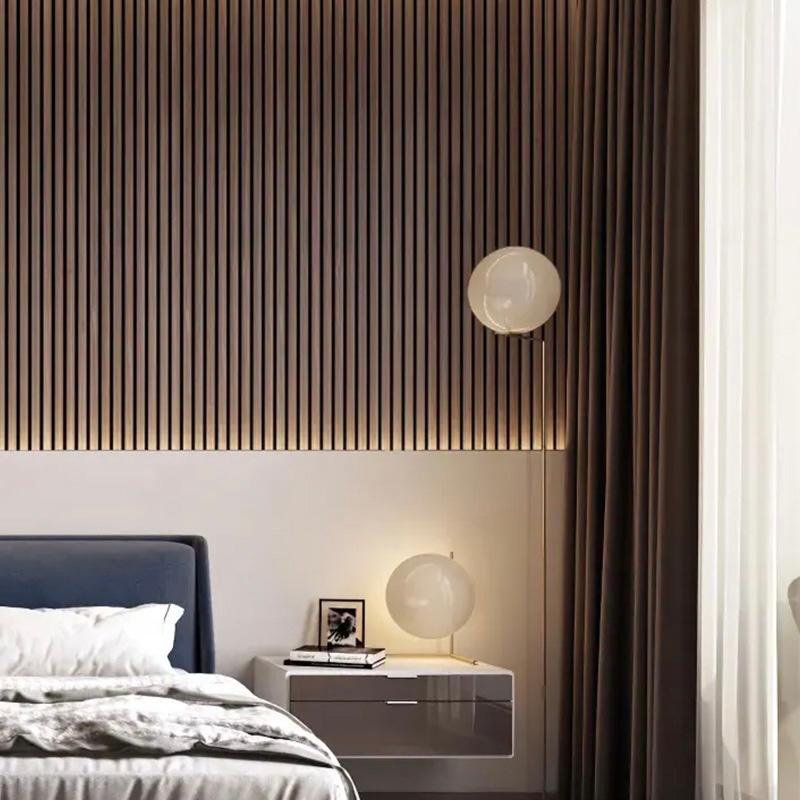 [1.5METER x 16 CM] Wood Panel WPC / Wall Panel PVC / Kisi Kisi Kayu / Dinding Motif Kayu 3D WALLPANEL PVC kayu bukan wallpaper sticker foam conwood Kisi Ringan Ornamen Kreatif Variasi Menarik