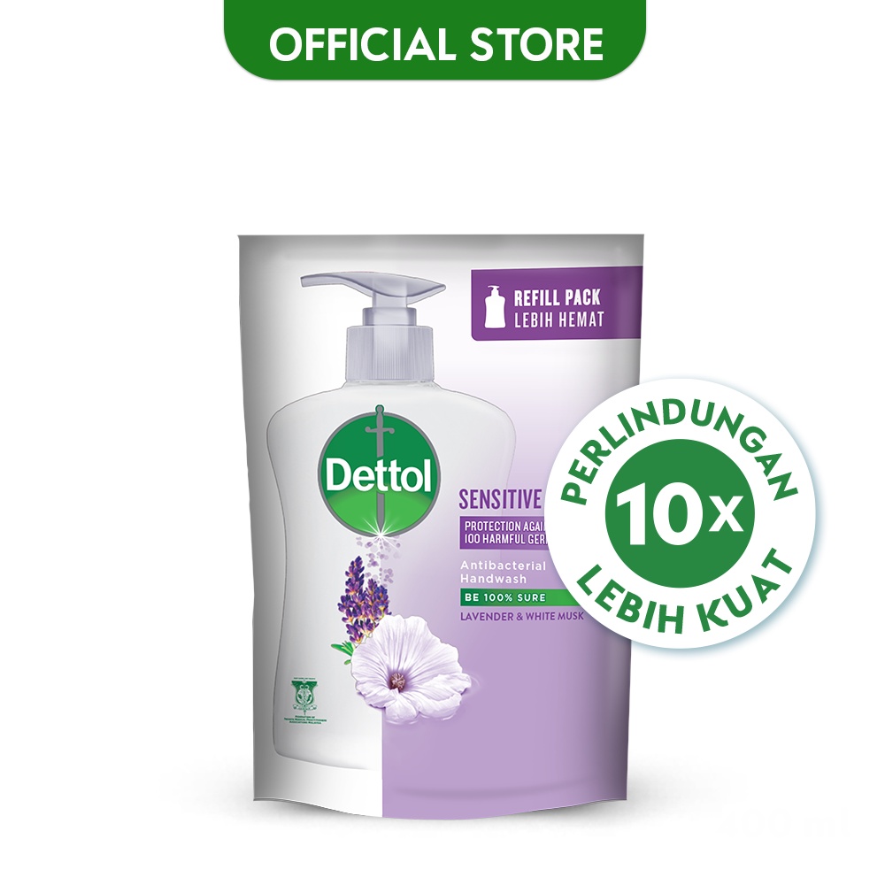 Dettol Sabun Cuci Tangan Sensitive 200ml