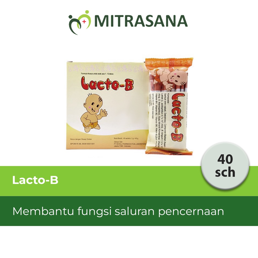 Lacto-B 40 Sachet - Obat Diare