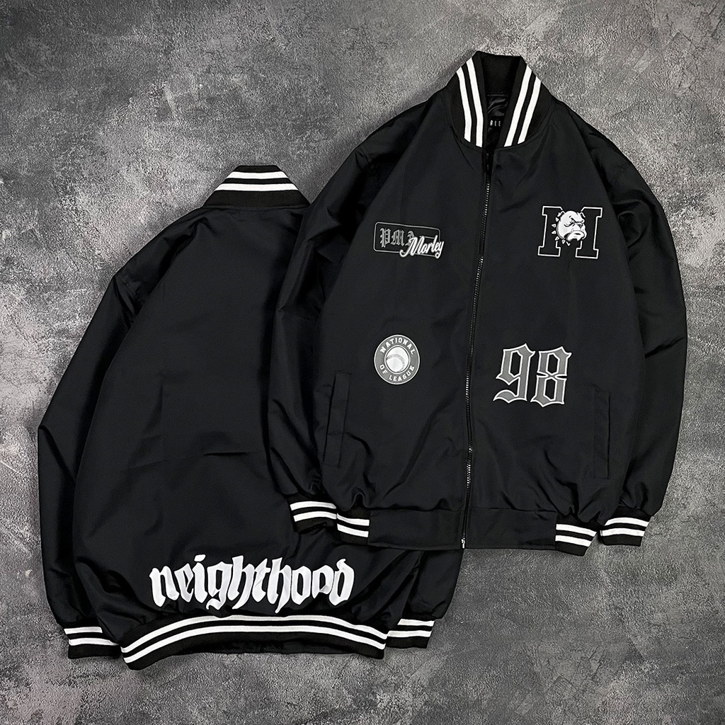 Jaket Boomber / Jaket Parasut &quot; LOYAL CLUBS &amp; NEIGHTHOOD &quot;