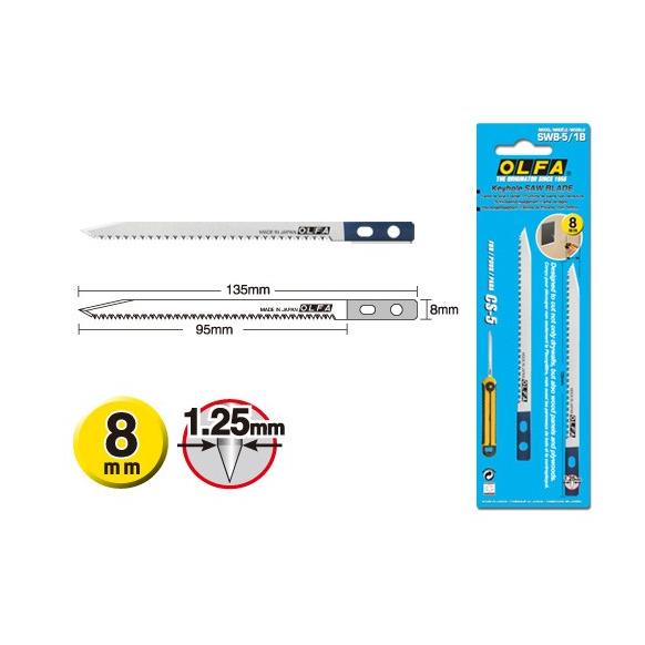 

OLFA Spare Blades SWB-5 Saw Blade BRG BARU
