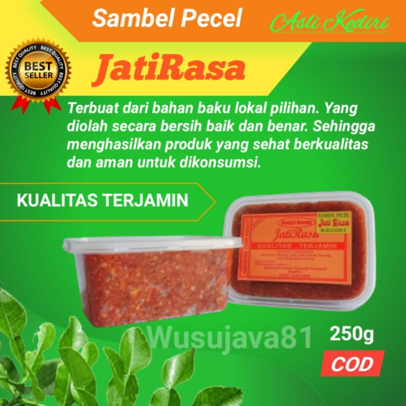 

READY STOK SAMBEL PECEL KEDIRI ASLI PEDAS SEDANG KHAS JATIRASA KACANG SANGRAI TIDAK BUMBU SAMBAL SAMBEL PECEL MADIUN BLITAR NGANJUK PONOROGO SINTI KARANGSARI BAGINDO GADOGADO METE MENTE MEDE TERI CUMI 1kg 1000g 500g 250g 200g 100g