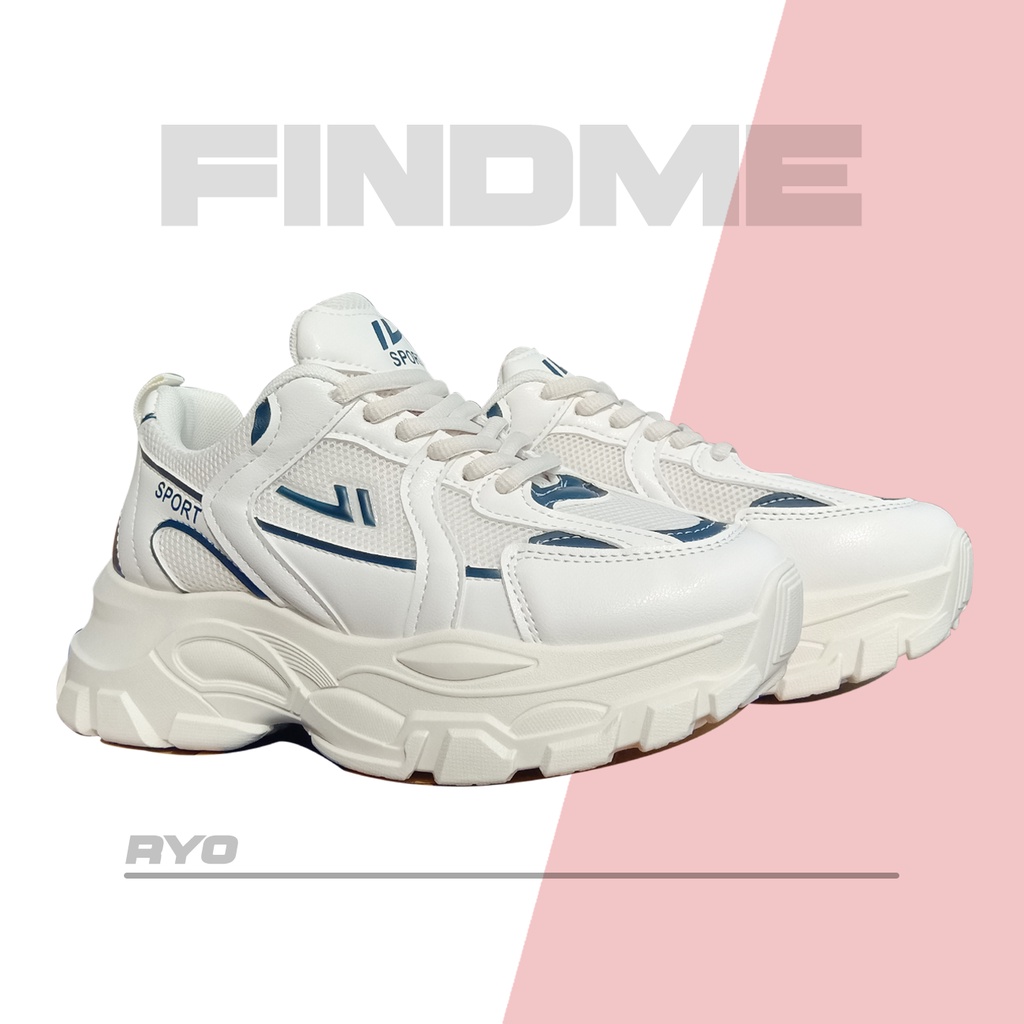 SEPATU SNEAKERS WANITA MODEREN TREND ZAMAN SEKARANG HIGHSOLE BAHAN PU IMPORT RYO