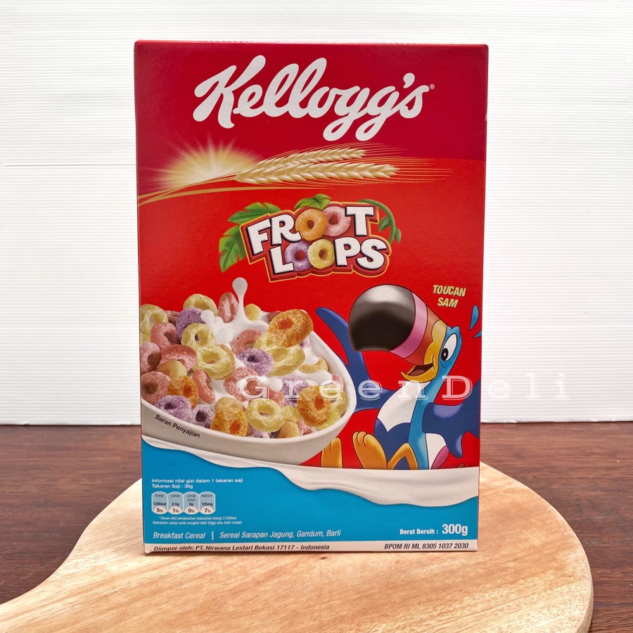 

HS Kelloggs Froot Loops Sereal 300 Gram