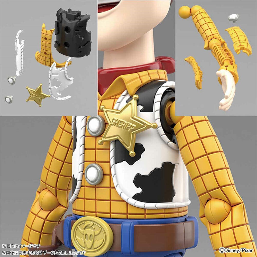 BANDAI Plamo Cinemarise Toy Story 4 - Woody