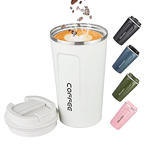 Termos Coffee Stainless Tahan Panas Dingin Travel Mugs 510ml Anti Tumpah