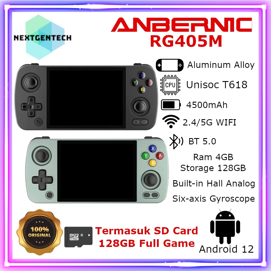 Anbernic RG405M Handheld Retro Game Console Portable Gaming Android System
