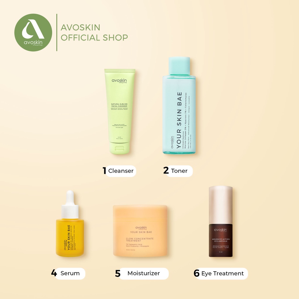 Serum Avoskin Your Skin Bae Kojic Acid 30ml-Mencerahkan Kulit Kusam