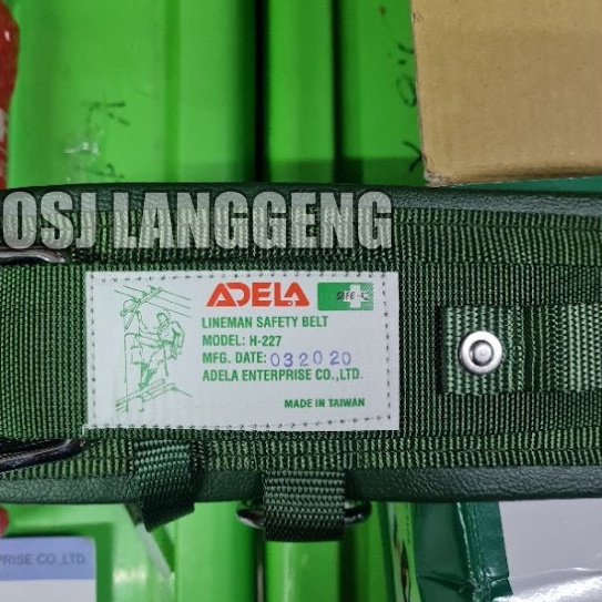 Safety Belt ADELA H227 - Sabuk pengaman ADELA H227 Berkualitas