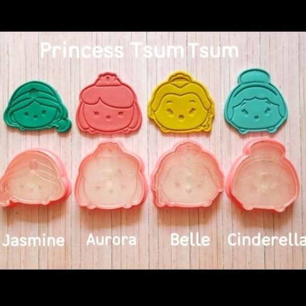 

Cookie cutter PRINCESS TSUM TSUM size 8 cm (dijual satuan) HOT PROMO