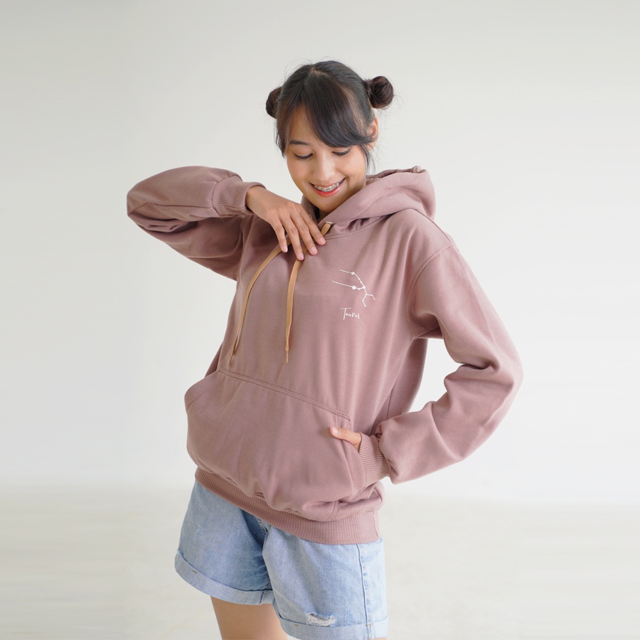 HOODIE GOODIE Horoscope Jumper Mocca