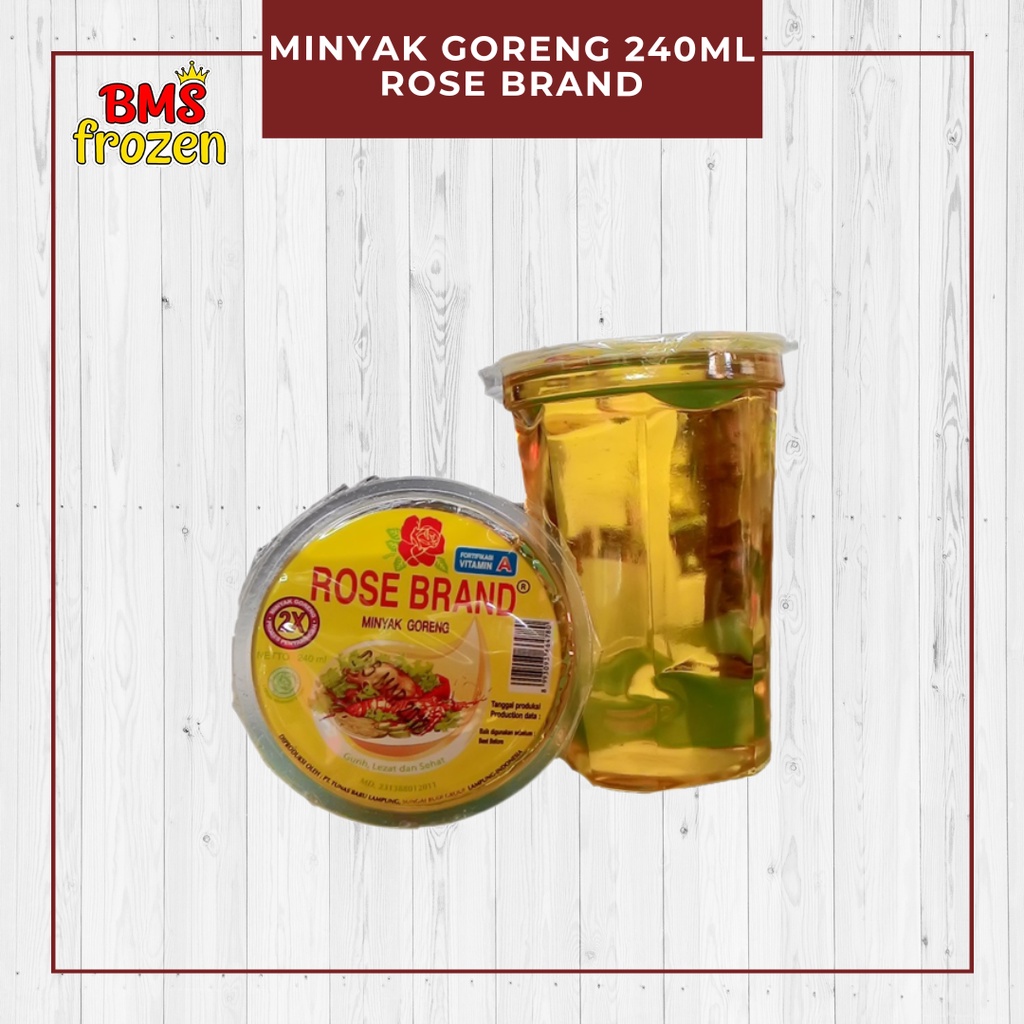 

BMS Frozen Mart | Minyak Goreng 1 Liter | Rose Brand Minyak Goreng