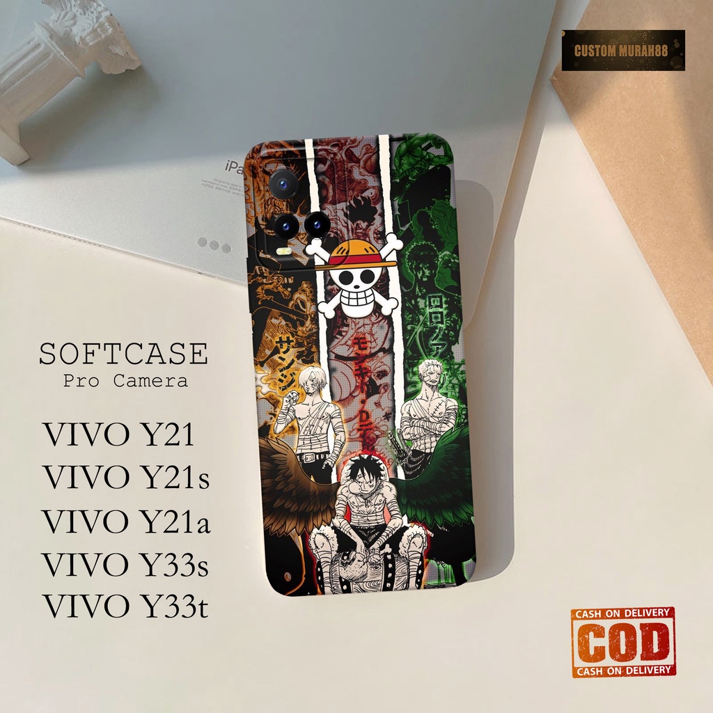 Case Hp Vivo Y21 / Y21s / Y21a / Y33s / Y33t Terbaru - Fashion Case ANIME - Casing Hp Vivo Y21/Vivo 
