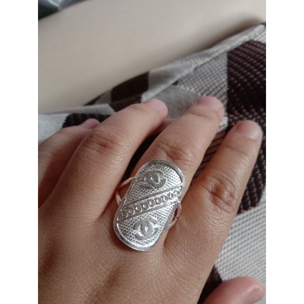 Cincin kembang perak