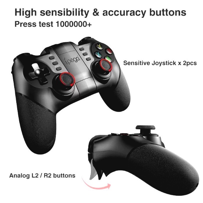 IPEGA PG-9076 / PG9076 3in1 Wireless Gaming Controller Garansi Resmi