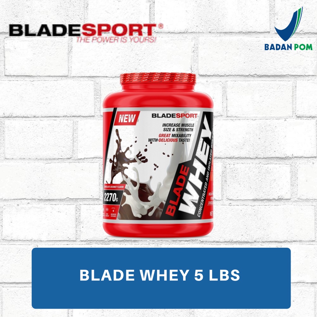 Blade Anabolic Whey Protein 5 Lbs Whey Protein Isolate Concentrate