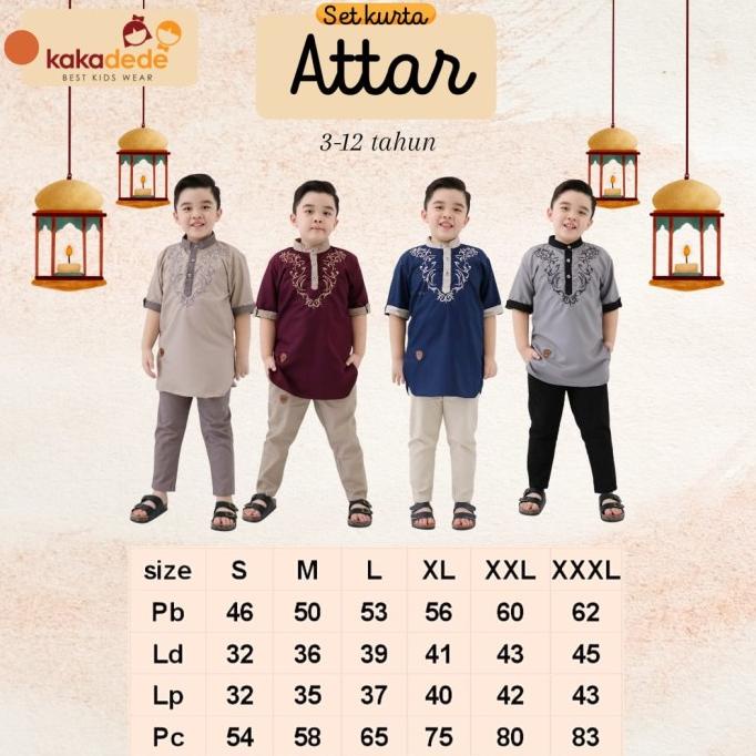 Set Kurta Attar by Kakadede