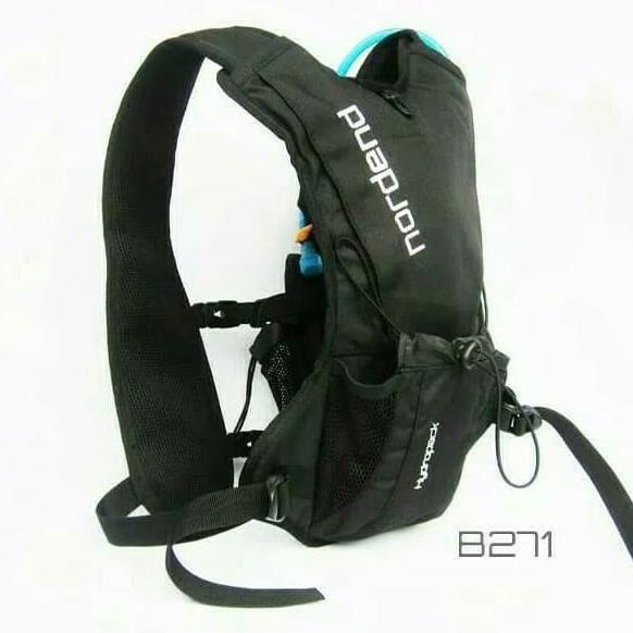 Tas Outdoor Sepeda Hydropack Hitam Nordend B271 Hydrobag Tas gowes