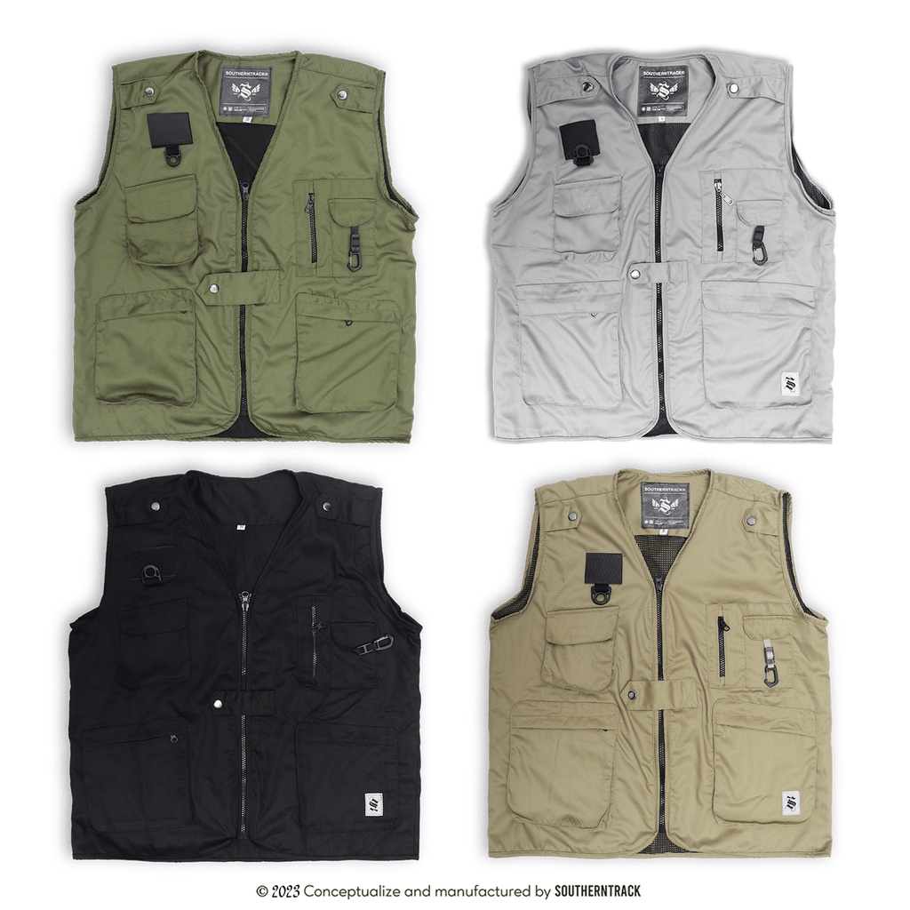 SOUTHERNTRACK | VEST COVER ME ROMPI | PLAIN