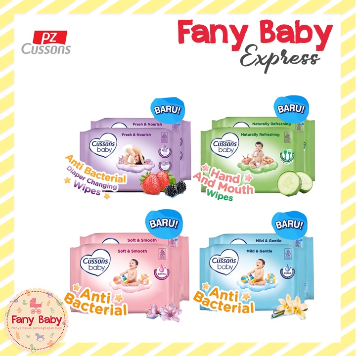 CUSSONS BABY WIPES 45S/ BUY 1 GET 1 FREE