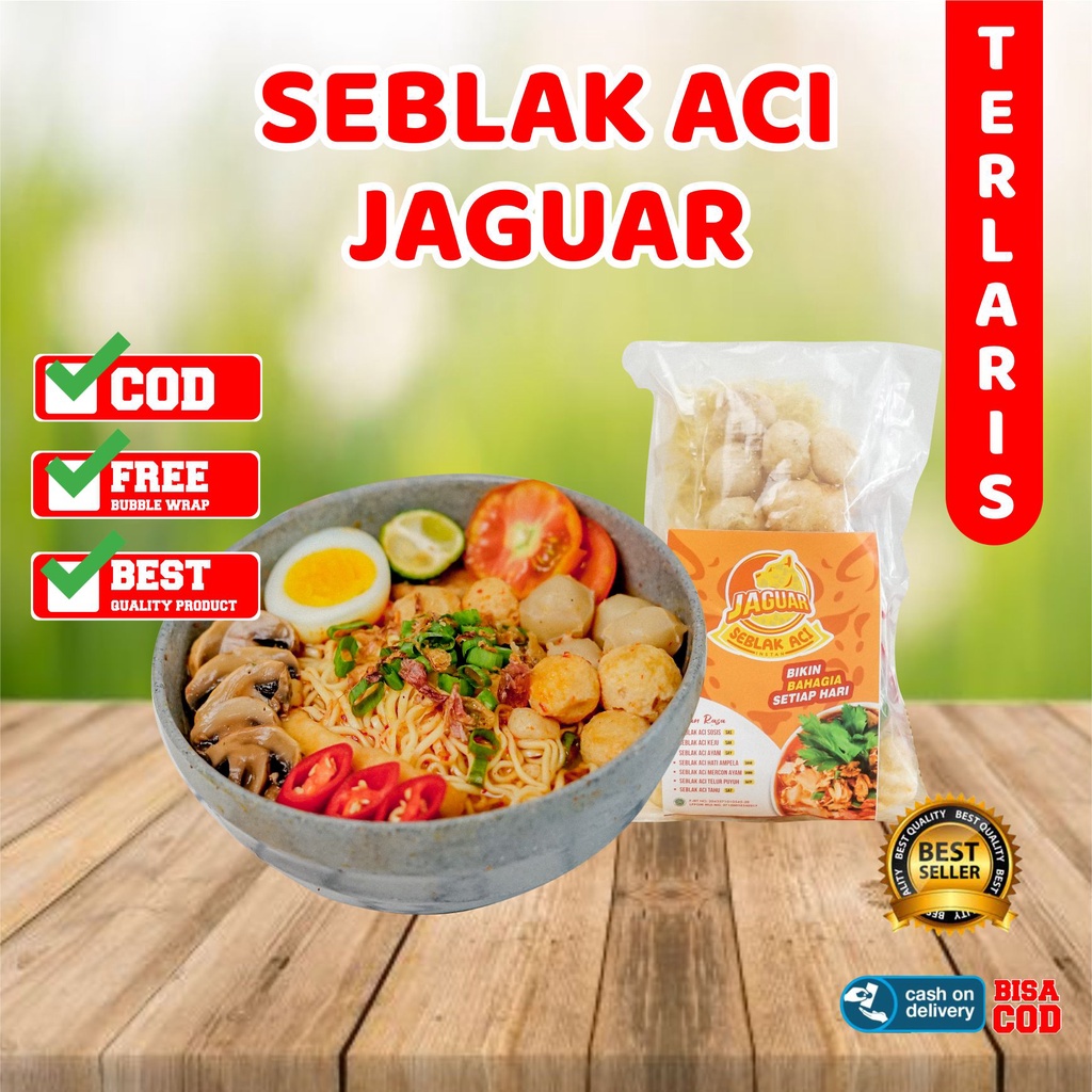 BASO ACI INSTAN JAGUAR / BASO TULANG RANGU INSTANT PEDES / BAKSO ACI MERCON SUWIR