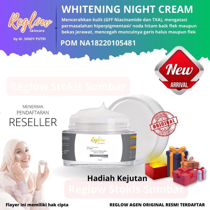 [COD bisa] Original Asli Cream malam formulasi by dokter dr sindy putri osichis brightening whitening mengatasi anti aging  flek hitam jerawat komedo pori milea darkspot