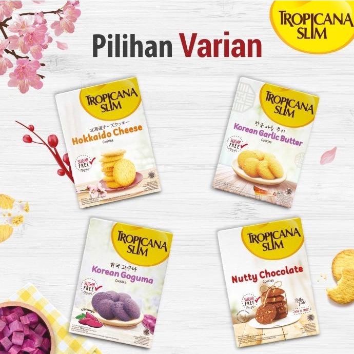 

Triple Pack: Tropicana Slim Korean Goguma Cookies (5 Sch) - Sugar Free