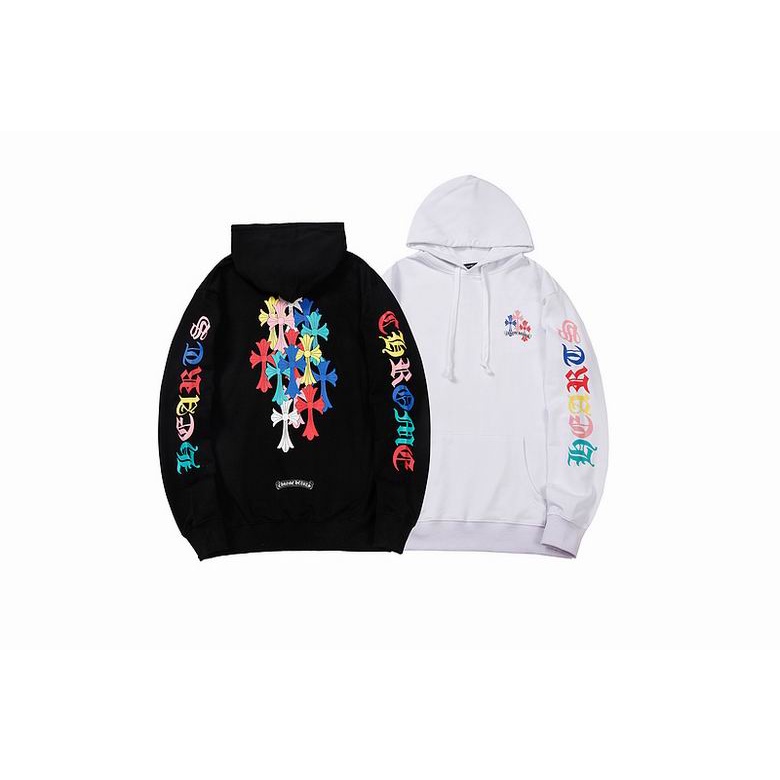 Chrome Hearts Multi Color Cross Cemetery Hoodie ORIGINAL Full Tag