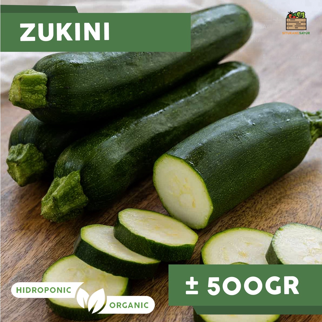 

Sayur Timun Jepang / Zukini Zuchini Organik | ±500gr (Kota Bandung & Sekitar)