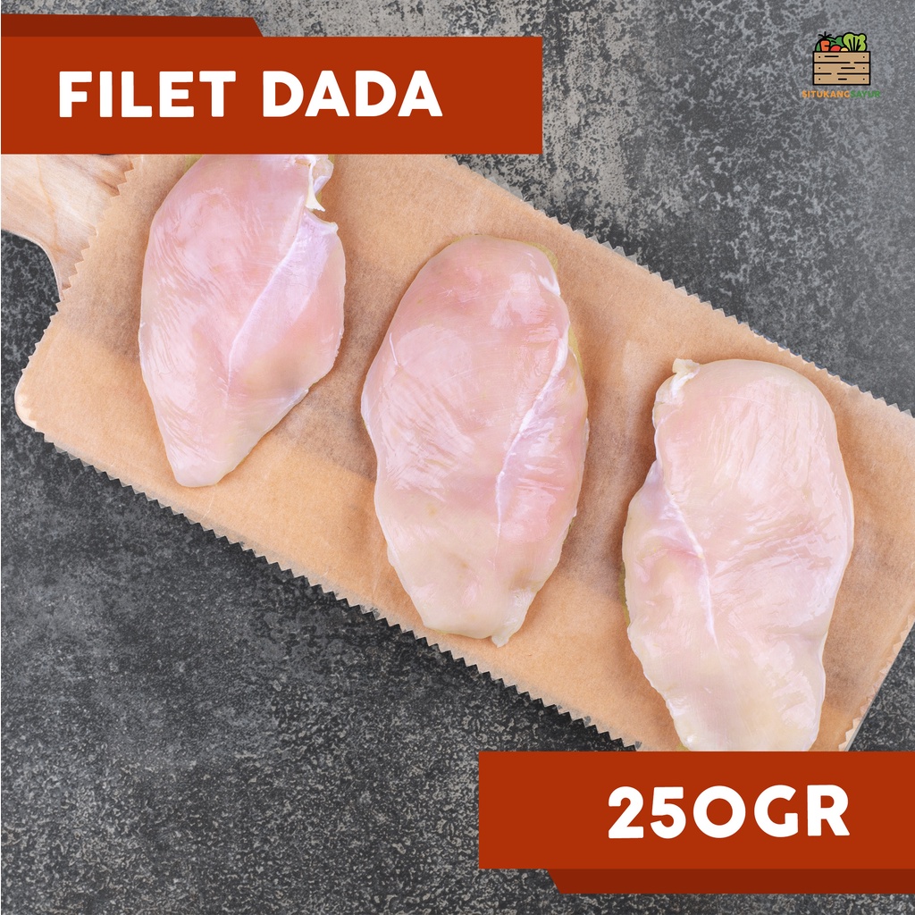 

Filet Dada Ayam | 250gr (Kota Bandung & Sekitar)