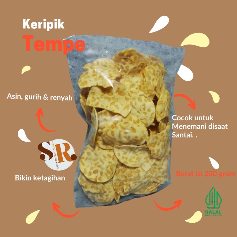

keripik tempe sagu 200gram