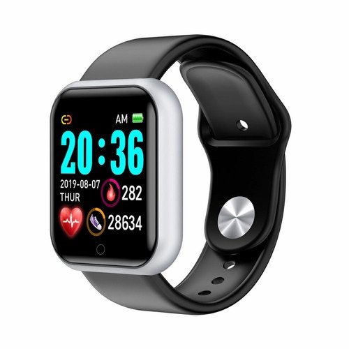 Smartwatch Bluetooth Y68 D20 Jam Tangan Unisex Cowok Cewek Pria Wanita Digital Waterproof Fitness Sport Tracker Smartband Smart Band Y68 Universal