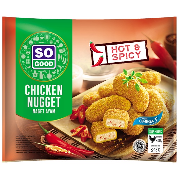 

So good chicken nugget hot spicy 400 gr
