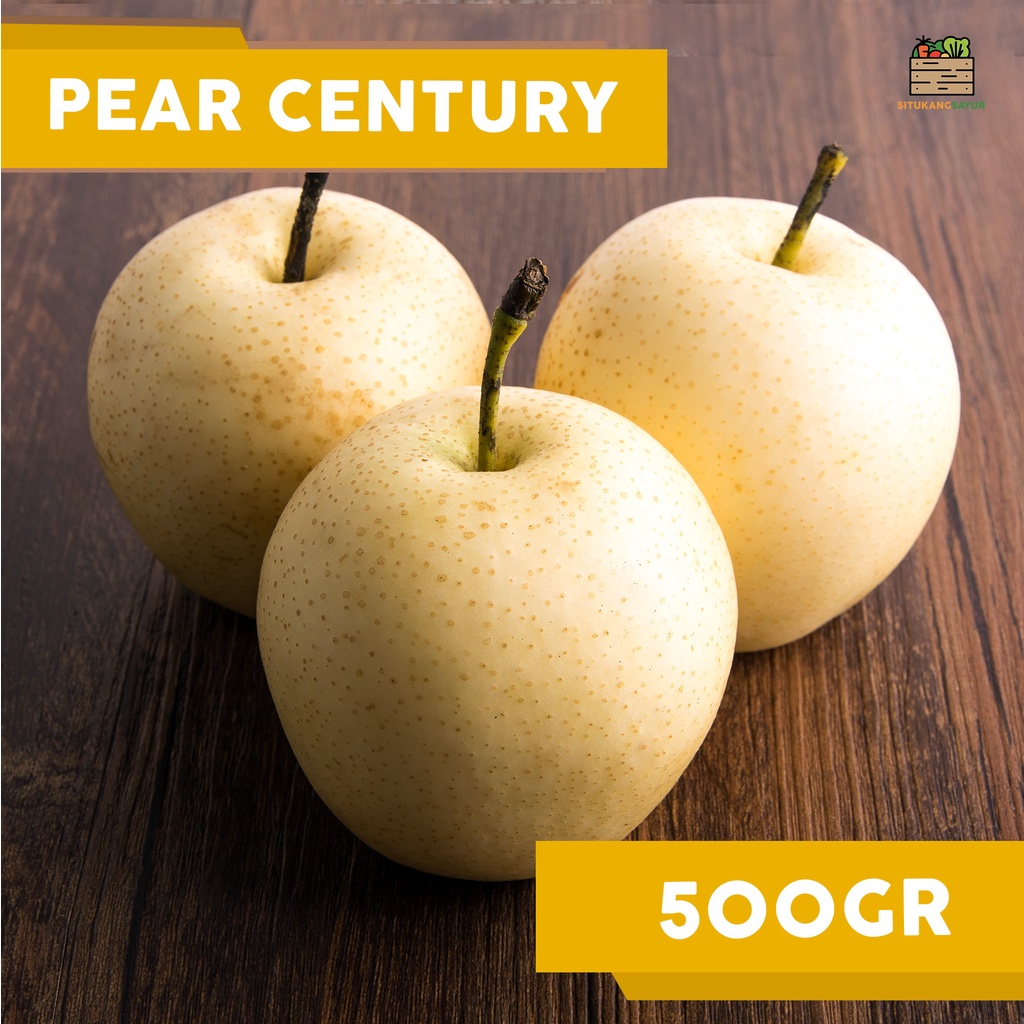 

Buah Pear Century | ±500gr (Kota Bandung & Sekitar)