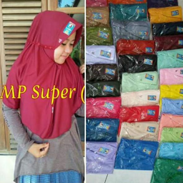 ORIGINAL% SERUT ROBBANI ELRAHMA UKURAN (SMP) / BERGO SERUT PITA Jilbab Hijab Serut Pita Kerudung